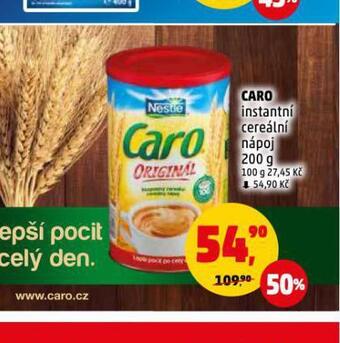 Penny Market Caro instantní cereální nápoj nabídka