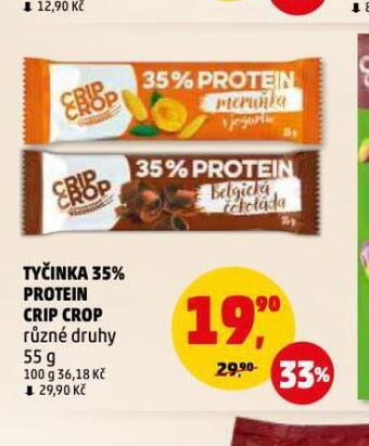 Penny Market Tyčinka 35% protein crip crop nabídka