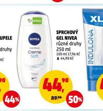 Penny Market Nivea sprchový gel nabídka