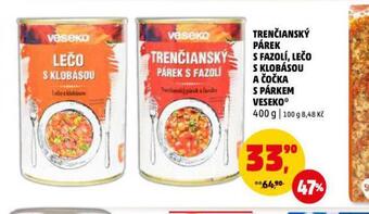 Penny Market Lečo s klobásou nabídka
