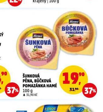 Penny Market Bůčková pomazánka hamé nabídka