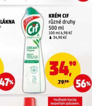 Penny Market Cif krém nabídka