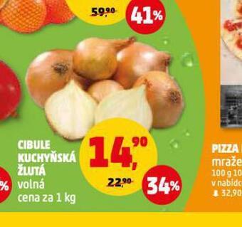 Penny Market Cibule kuchyňská žlutá nabídka