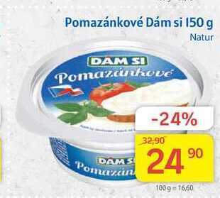 Kubík potraviny Dám si pomazánkové natur 150 g nabídka