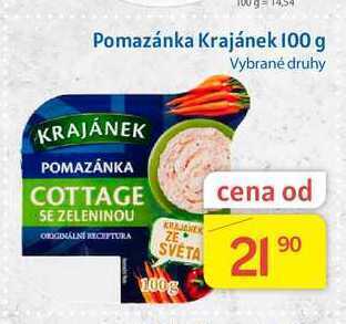 Kubík potraviny Krajánek pomazánka 100 g nabídka
