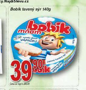 Hruška Bobík tavený sýr nabídka