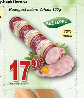 Hruška Radegast salám nabídka