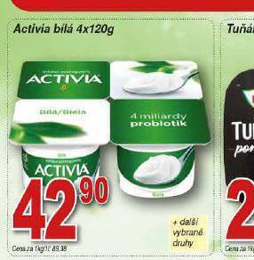 Hruška Activia bílá nabídka