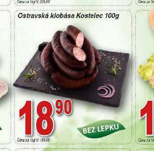 Hruška Ostravská klobása nabídka