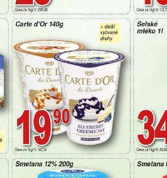 Hruška Carte d´or nabídka