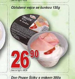 Hruška Obložené vejce se šunkou nabídka
