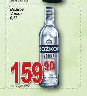 Hruška Božkov vodka nabídka