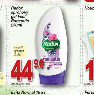 Hruška Radox sprchový gel nabídka