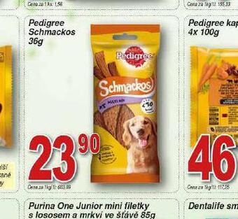 Hruška Pedigree schmackos nabídka