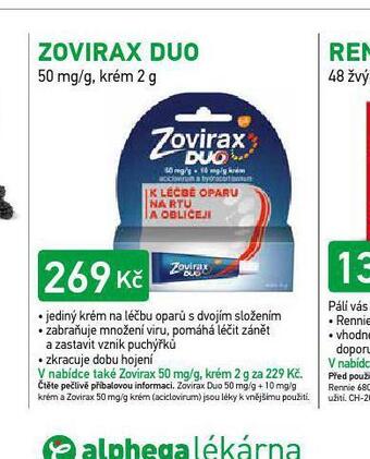 Alphega Lékárna Zovirax duo nabídka
