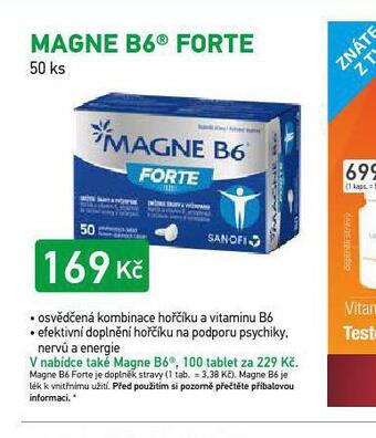 Alphega Lékárna Magne b6 forte nabídka