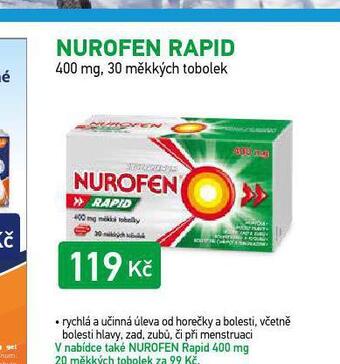 Alphega Lékárna Nurofen rapid nabídka