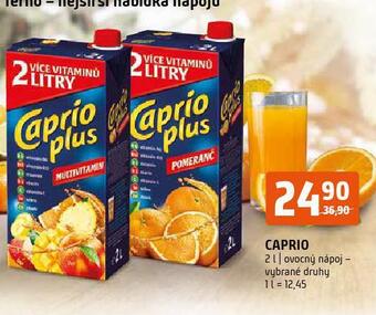 Terno Caprio ovocný nápoj nabídka