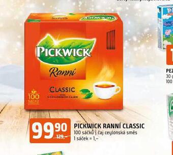 Terno Pickwick ranní čaj nabídka