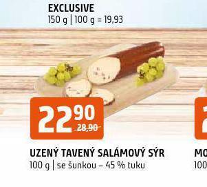 Terno Uzený tavený salámový sýr nabídka
