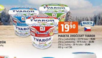 Terno Madeta jihočeský tvaroh odtučněný nabídka