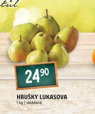 Terno Hrušky lukasova nabídka