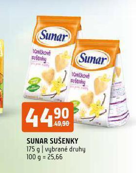 Terno Sunar sušenky nabídka