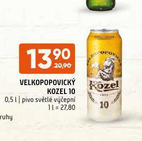 Terno Pivo velkopopovický kozel 10 nabídka