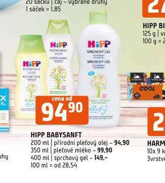 Terno Hipp babysanft pleťové mléko nabídka
