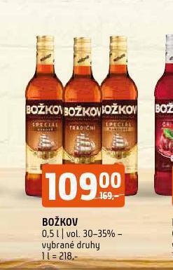 Terno Božkov nabídka