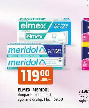 Terno Elmex zubní pasta nabídka