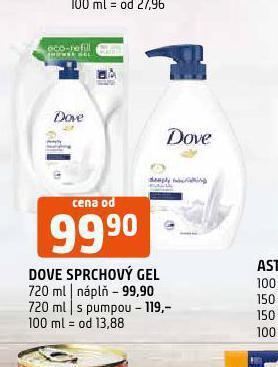 Terno Dove sprchový gel - náplň nabídka