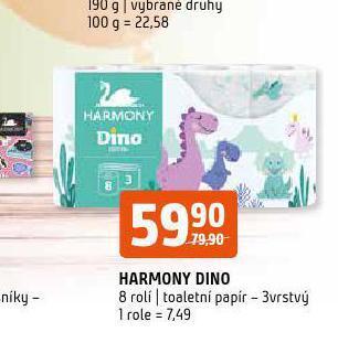 Terno Harmony dino toaletní papír nabídka