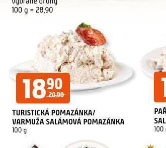 Terno Turistická pomazánka nabídka