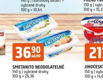 Terno Smetanito neodolatelné nabídka