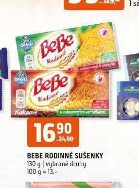Bebe rodinné sušenky