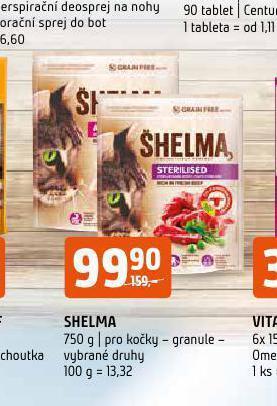 Terno Shelma granule pro kočky nabídka