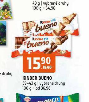 Terno Kinder bueno nabídka