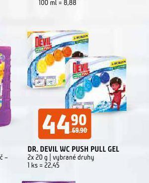Terno Dr. devil wc push pull gel nabídka