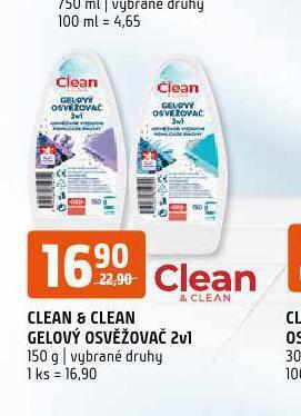 Clean & clean osvěžovač vzduchu