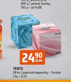 Terno Tento papírové kapesníky nabídka