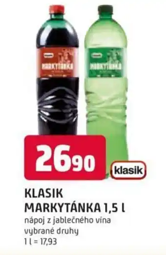 Trefa Klasik Markytánka 1,5l nápoj z jablečného vina nabídka