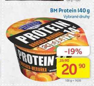 Kubík potraviny Bohušovická mlékárna protein 140 g nabídka