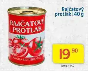 Česká cena rajčatový protlak 140 g
