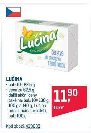 Makro Lučina 62,5g nabídka