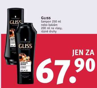 Rossmann Gliss šampon na vlasy, 250 ml nabídka