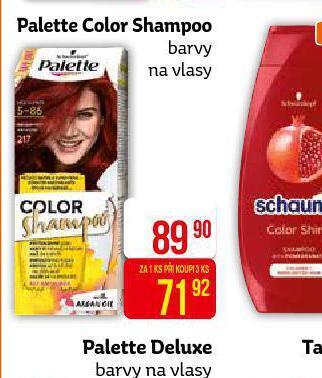 Teta Palette color shampoo barva na vlasy nabídka