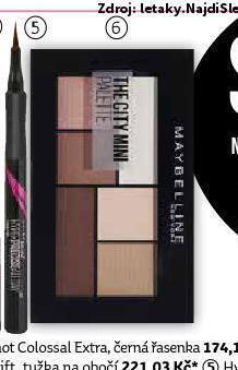 Teta Maybelline paletka očních stínů nabídka
