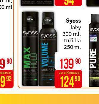 Teta Syoss laky, tužidla nabídka