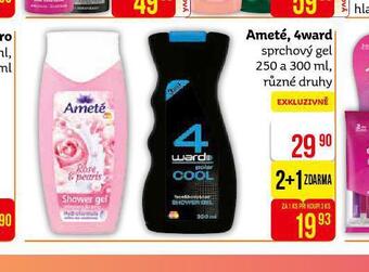 Teta Ameté, 4award sprchový gel nabídka